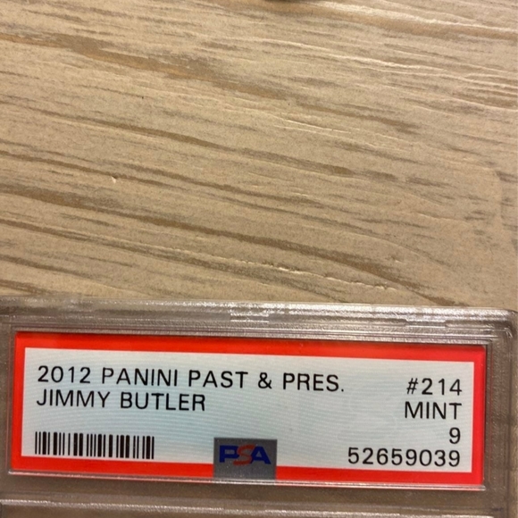 Jimmy Butler Panini P & P Rookie Card PSA 9 - Picture 2 of 3